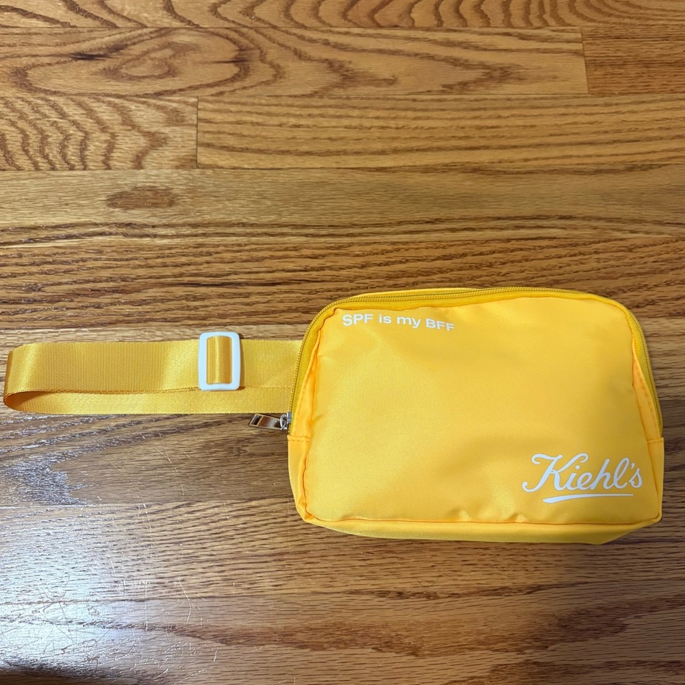 Kiehl's Yellow 'SPF is my BFF' Belt Bag